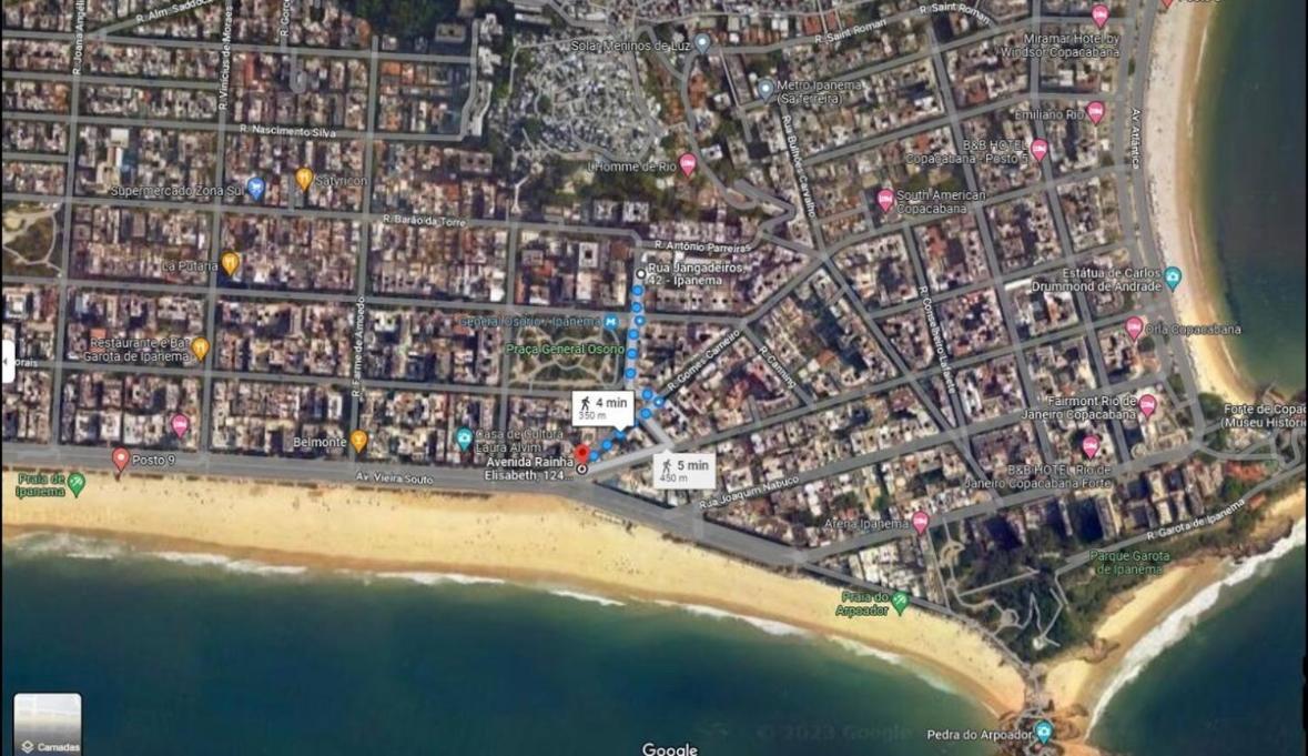 Apartemen Elegant 2 Bedroom Penthouse Ipanema Location Rio de Janeiro